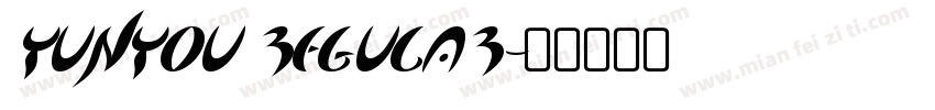 YunYou Regular字体转换